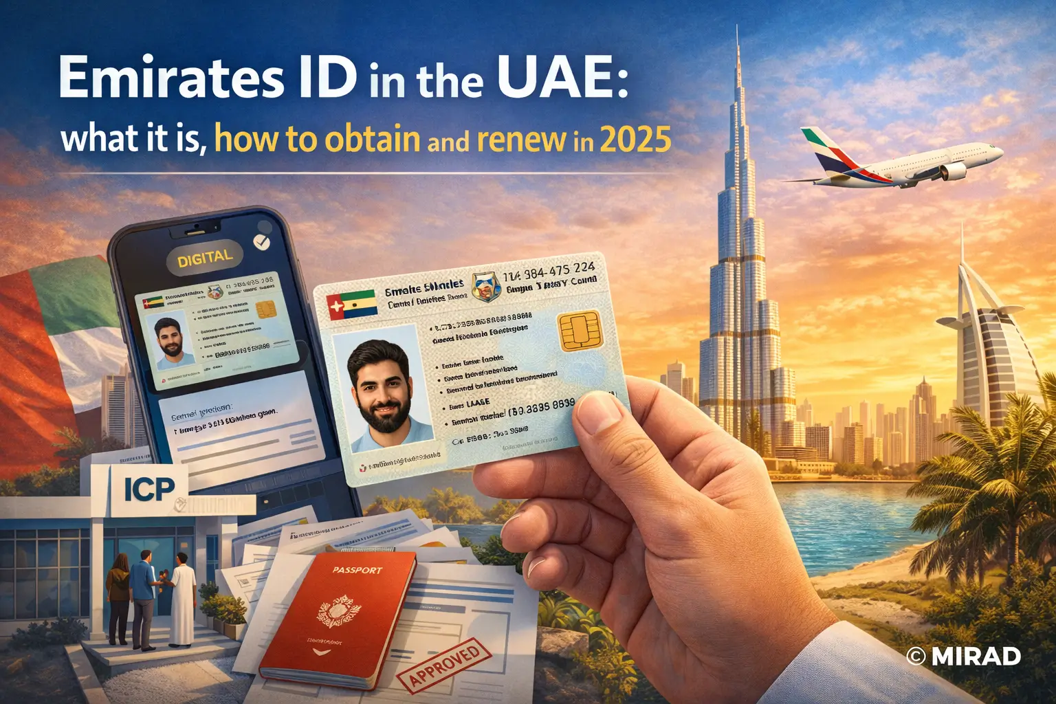 Emirates ID in the UAE: what it is, how to obtain and renew in 2025 — MIRAD Group Blog