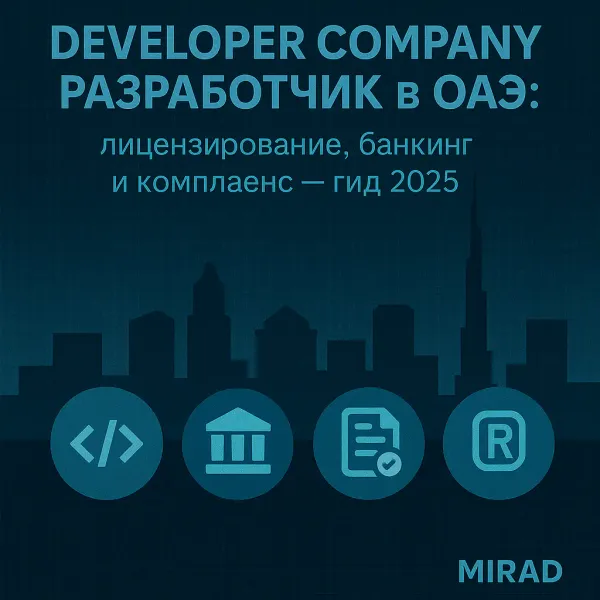 Developer Company / Developer in the UAE: Licensing, Banking Compliance - 2025 Guide