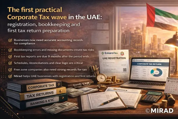 First Corporate Tax Wave in UAE: Registration & Preparation